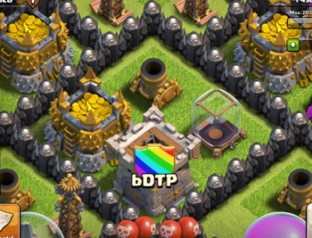 Your Clan Castle should ALWAYS be in the core